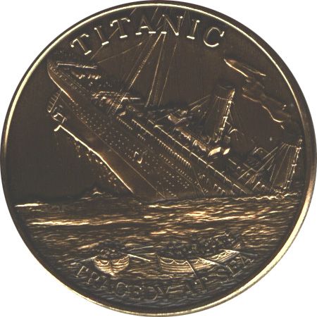 Titanic Commemorative Coin, Tropicana, Atlantic City